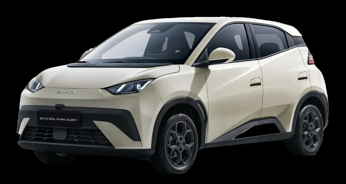 BYD Dolphin Surf, official studio photo